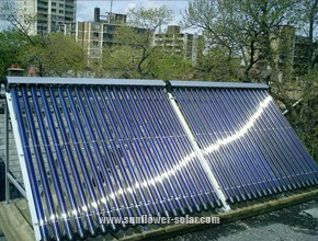 The working principle and installation method of split solar water heater